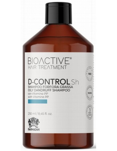 BIOACTIVE HAIR TREATMENT D-CONTROL OILY DANDRUFF SHAMPOO