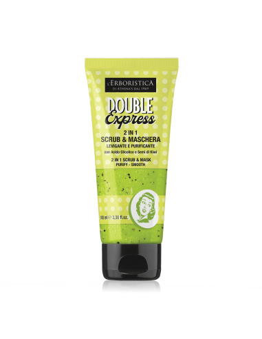 DOUBLE EXPRESS EXFOLIANTE Y MASCARILLA 2 EN 1