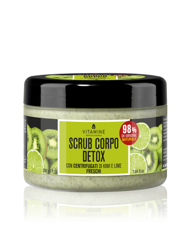 EXFOLIANTE CORPORAL VITAMINE DETOX CON KIWI LIMA