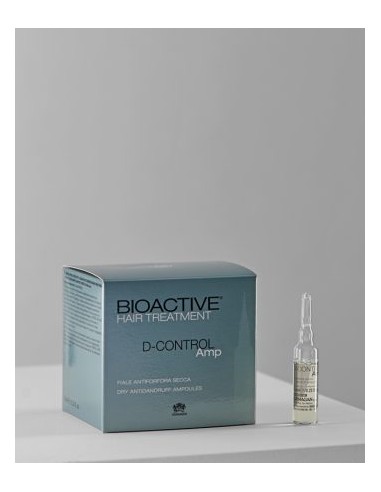 Tratamiento Capilar Bioactivo D-control Amp Ampollas Anticaspa Grasa 10 x 7,5 ml